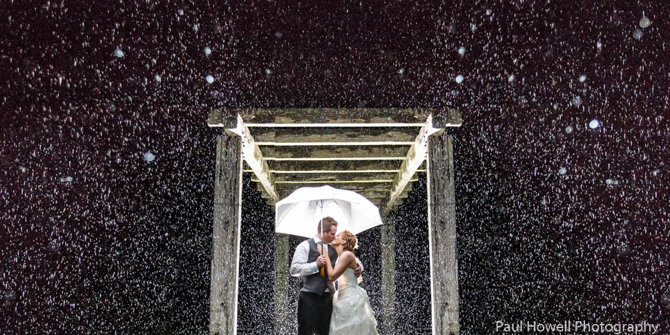 Ohariu Farm Wedding - Wedding Photography in the rain